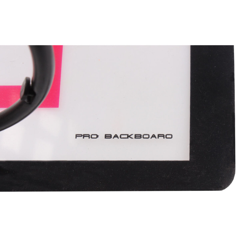 Teamer basketbalový kôš s doskou červená 2