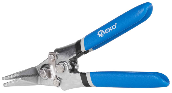 Kliešte na ohýbanie plechu 210 mm, ploché, GEKO 3