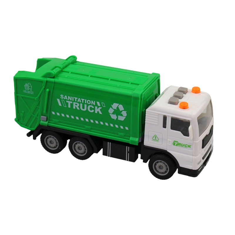 Auto smetiarske na zotrvačník so svetlom a zvukom 2