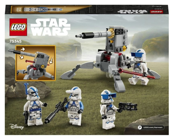 LEGO Star Wars Bojový balíček klonových jednotiek z 501. légie 2