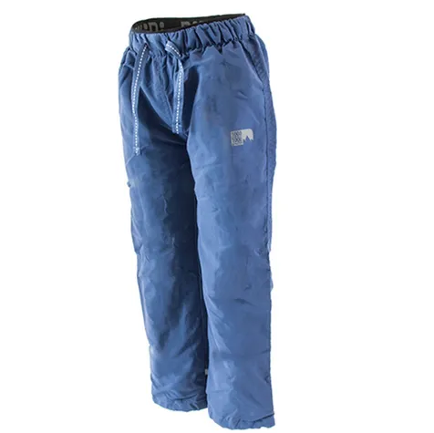 Nohavice športové chlapčenské podšité bavlnou outdoorové, Pidilidi, PD1074-04, modrá