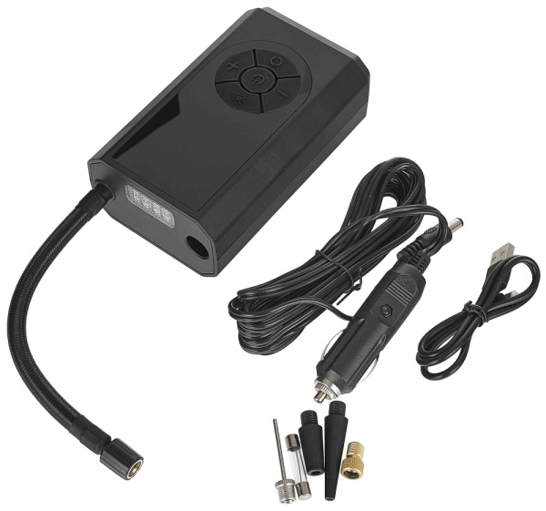 Kompresor do auta/na bicykel 4000mAh, 84W, 10 barov, GEKO 4