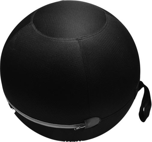 Dizajnová lopta - viac vrstiev čierna Eljet