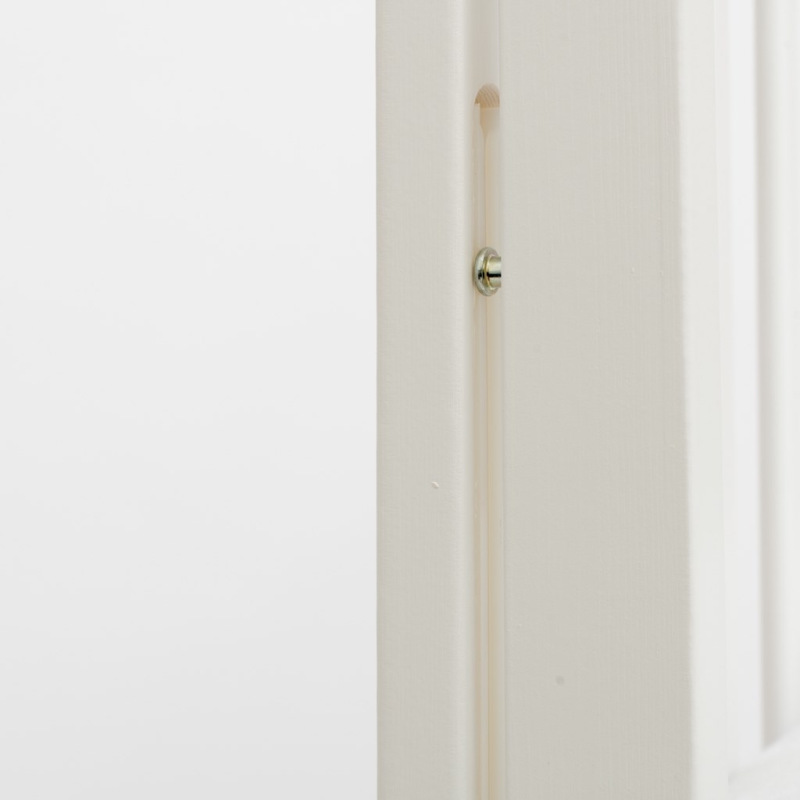 Detská postieľka New Baby BASIC so sťahovacou bočnicou biela 4