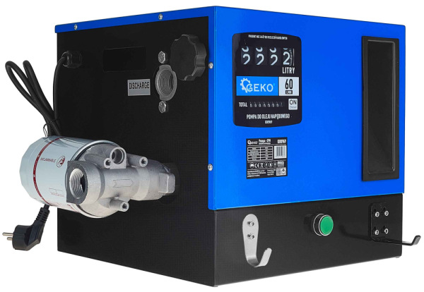 Výdajný stojan CPN na naftu s čerpadlom a počítadlom, 550 W, 60l/min, GEKO 2
