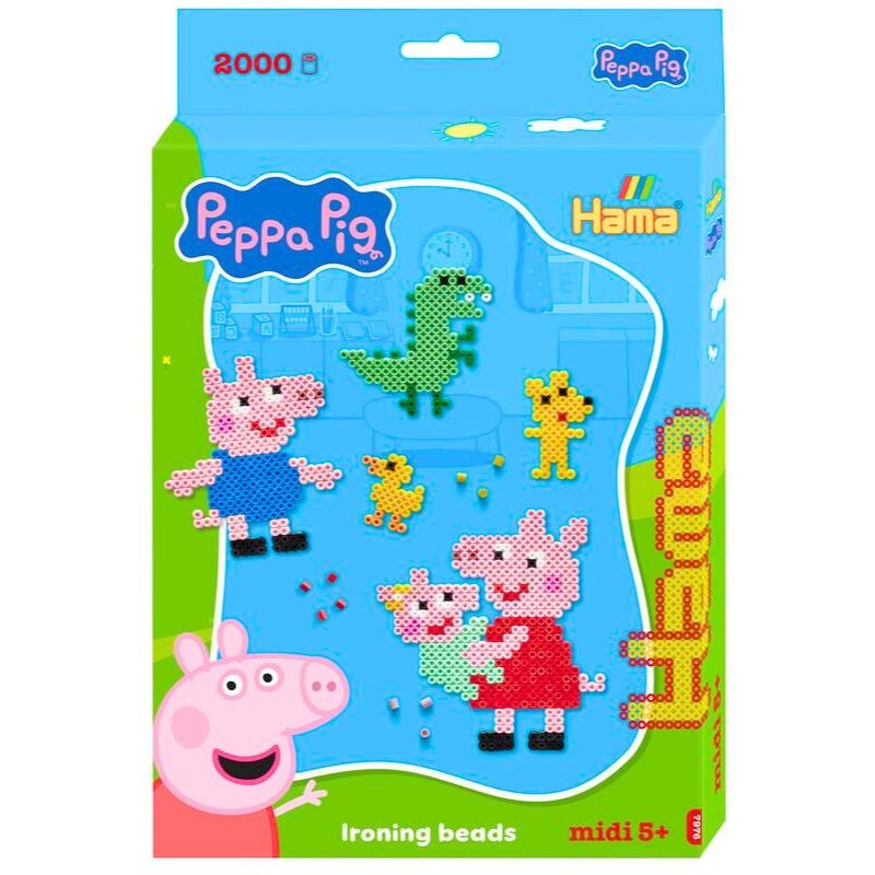 Darčekový box Peppa Pig zažehľovacie korálky MIDI