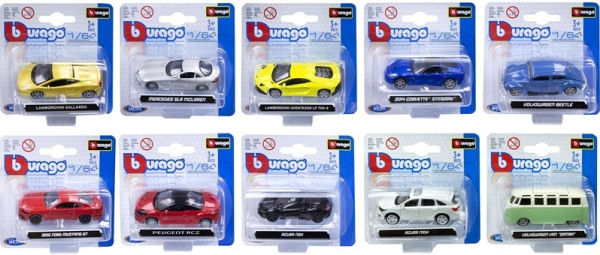 Burago kovové autá - 27 druhov 5