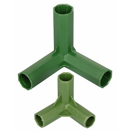 Merco Pipe Buckle Corner spojka pre záhradné tyče 11mm 2