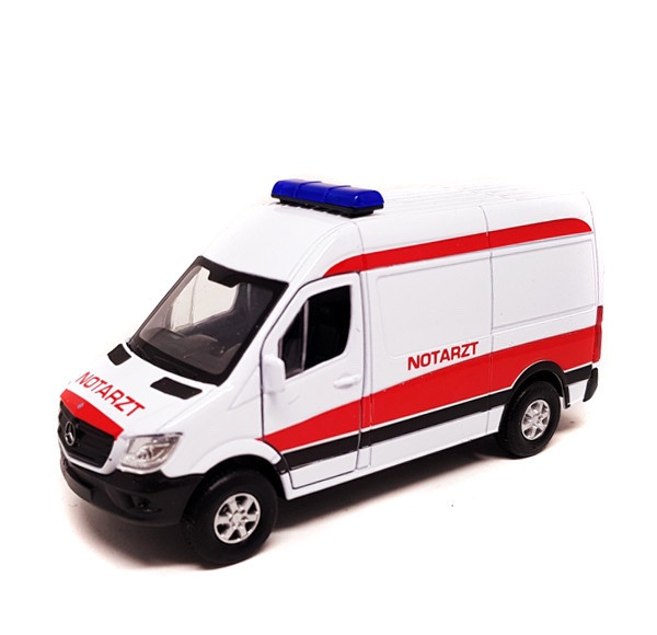 1:34 Mercedes Benz Sprinter Panel Van Notarz 1