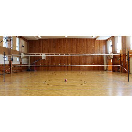 Pokorný siete Sieť na badminton SPARTAN HOBBY s tyčami 2095 7