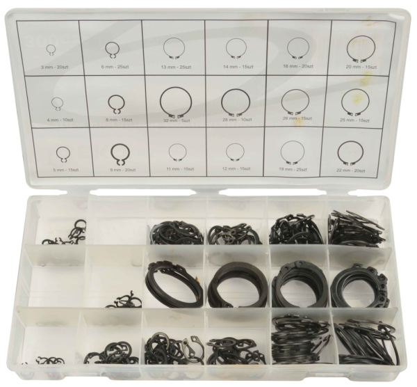 Sada segerových poistiek vonkajších, 300 - dielna, 3-32 mm, GEKO