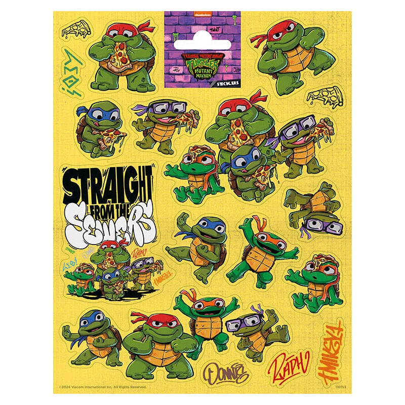 Samolepky Korytnačky Ninja