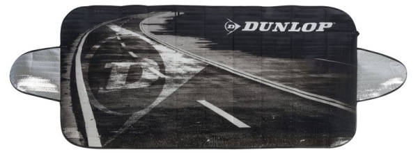 Clona na čelné sklo auta Dunlop Snow&Frost 0.7 mm, 70x150 cm, s presahmi, Alu
