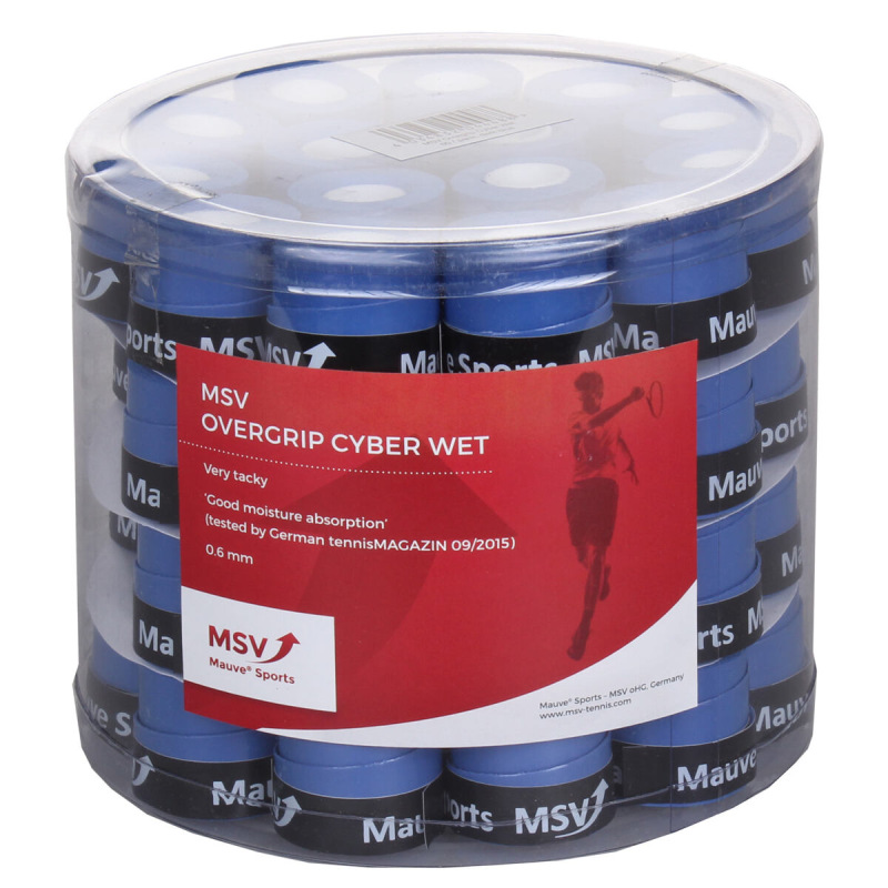 Cyber Wet overgrip omotávka tl. 0,6 mm modrá
