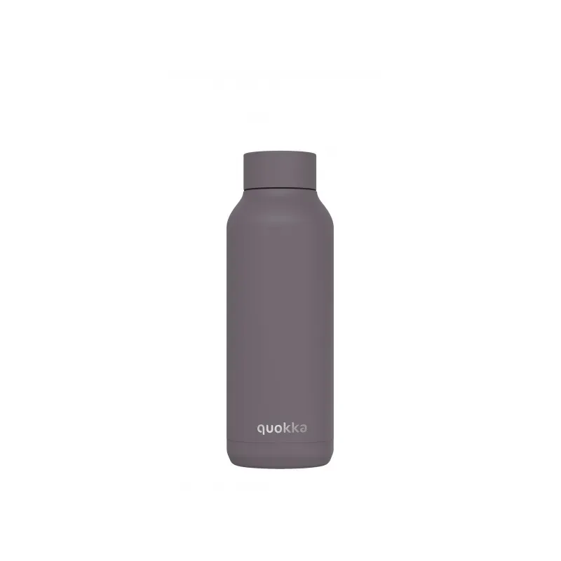 Quokka Solid, Nerezová fľaša / termoska Grey, 510ml, 11993