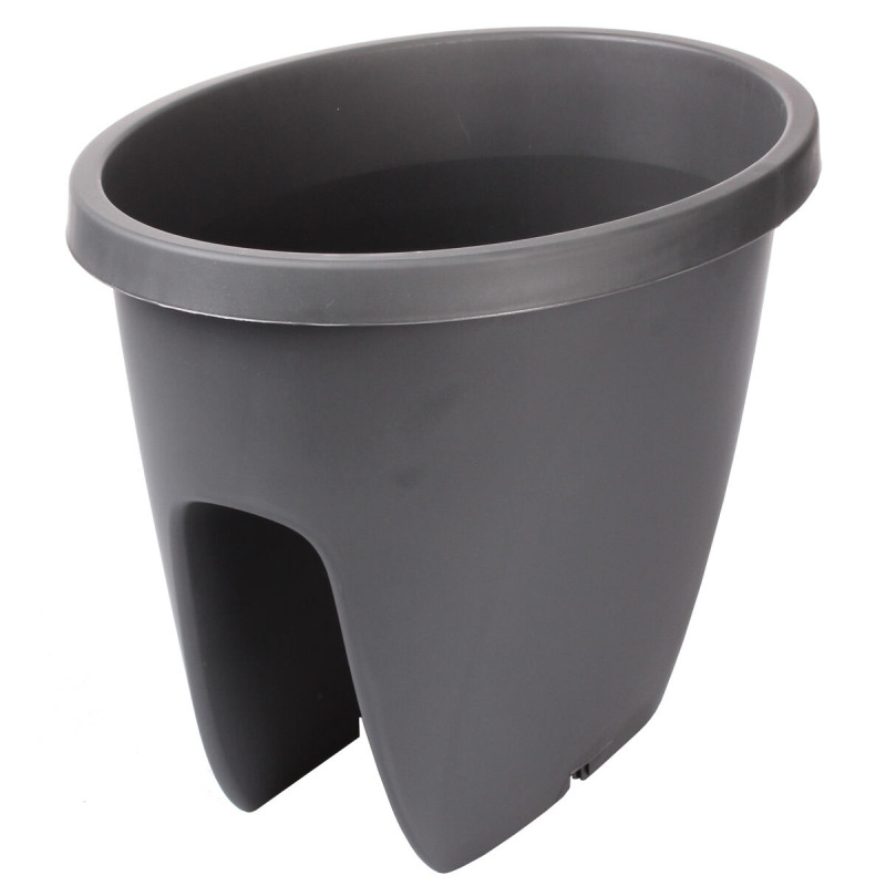 Balconia OVI balkónový kvetináč antracitová