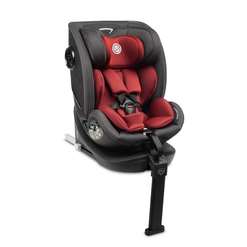 Autosedačka CARETERO FORTIS I-SIZE burgundy