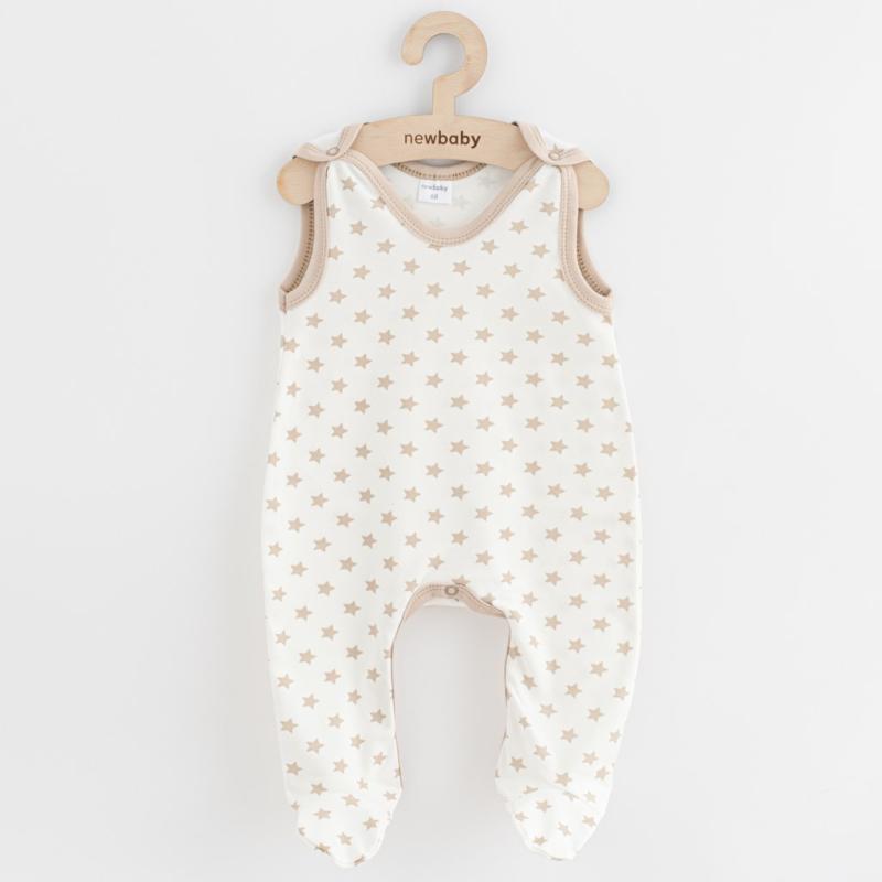 Dojčenské dupačky New Baby Classic II Uni 3ks béžové 80 (9-12m) 2