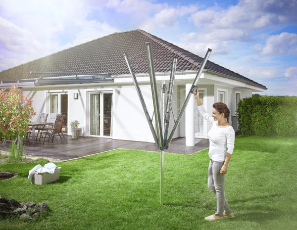 Sušiak na prádlo LEIFHEIT 85276 Linomatic 500 Plus, na bielizeň, záhradný, vonkajší 8