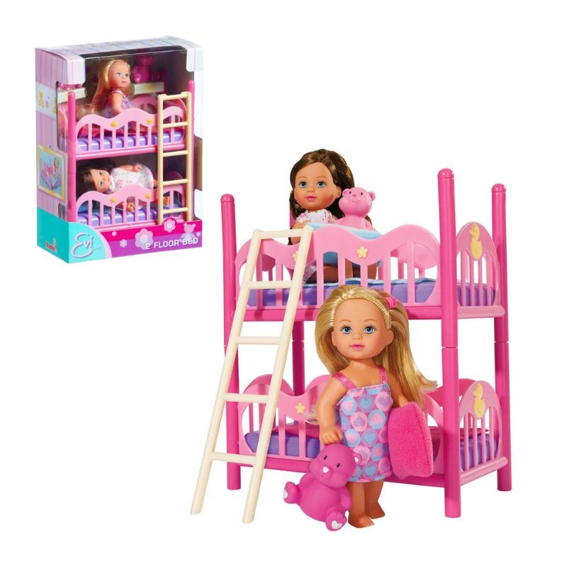 Dve Evičky a poschodová posteľ