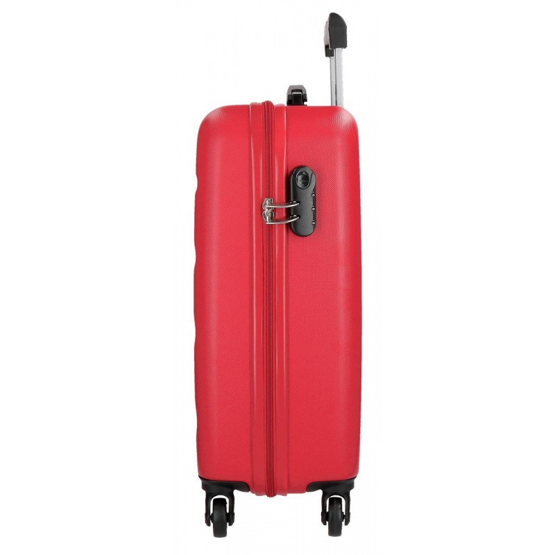 ROLL ROAD Flex Red, Sada ABS cestovných kufrov, 55-65cm, 5849564 6