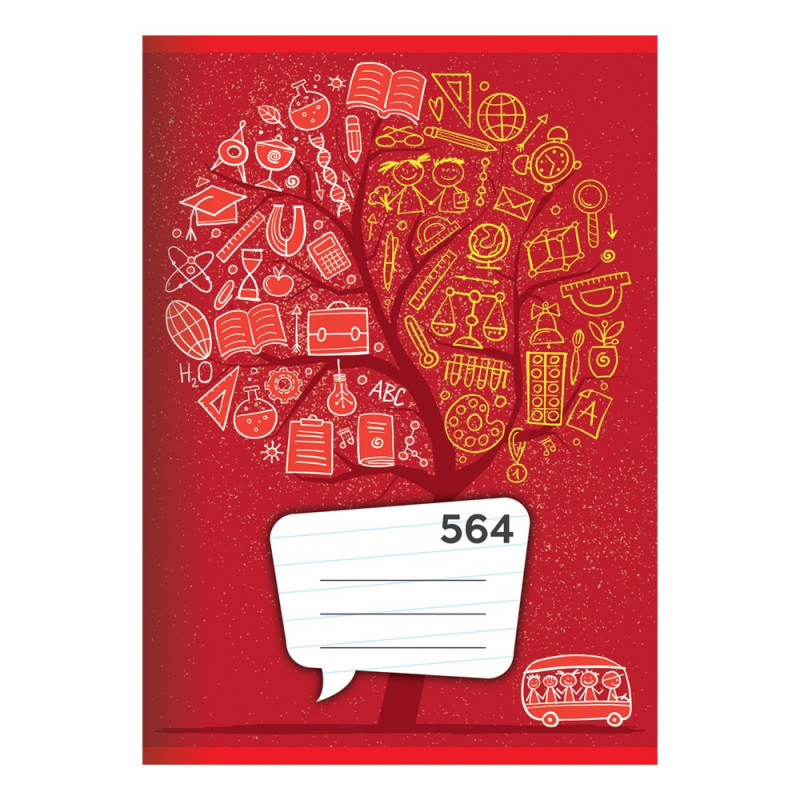 Zošit A5, 60 listový - linajkový 564 2