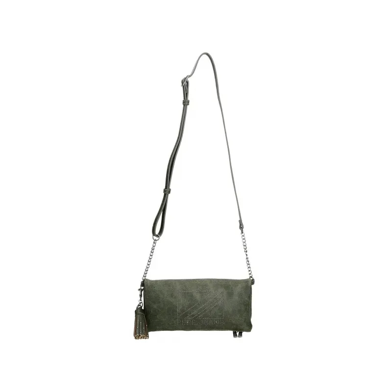 Dámska flap kabelka PEPE JEANS DONNA Green / Olivovozelená, 7275632