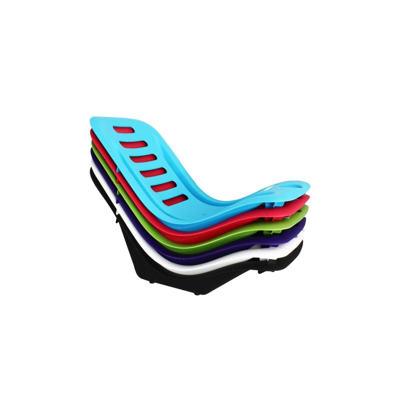 Relax plážové sedátko biela 2