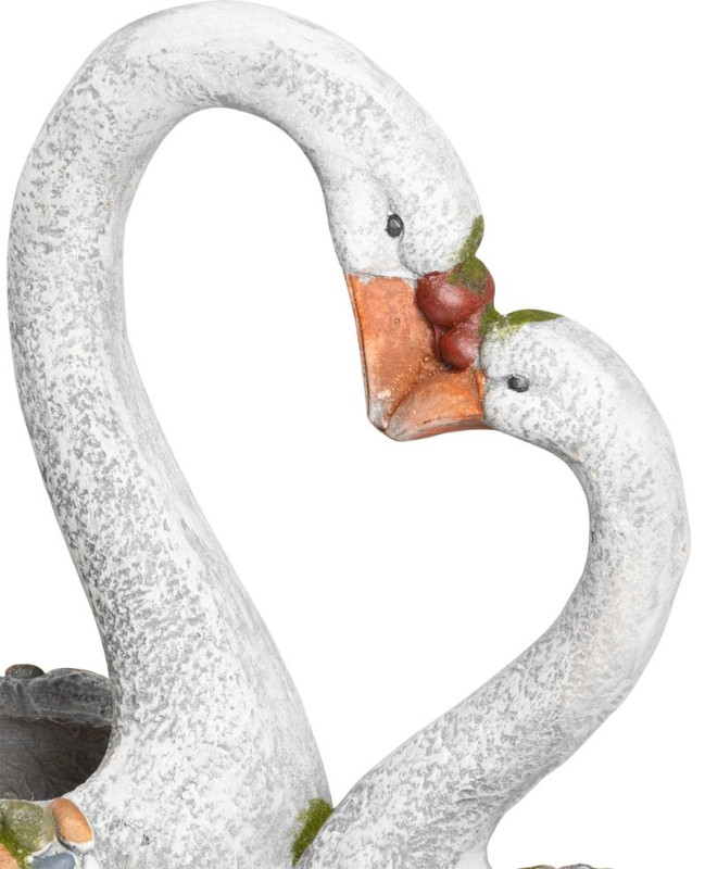 Dekorácia MagicHome Gecco, Labute, magnesia, 49x23x45 cm 1