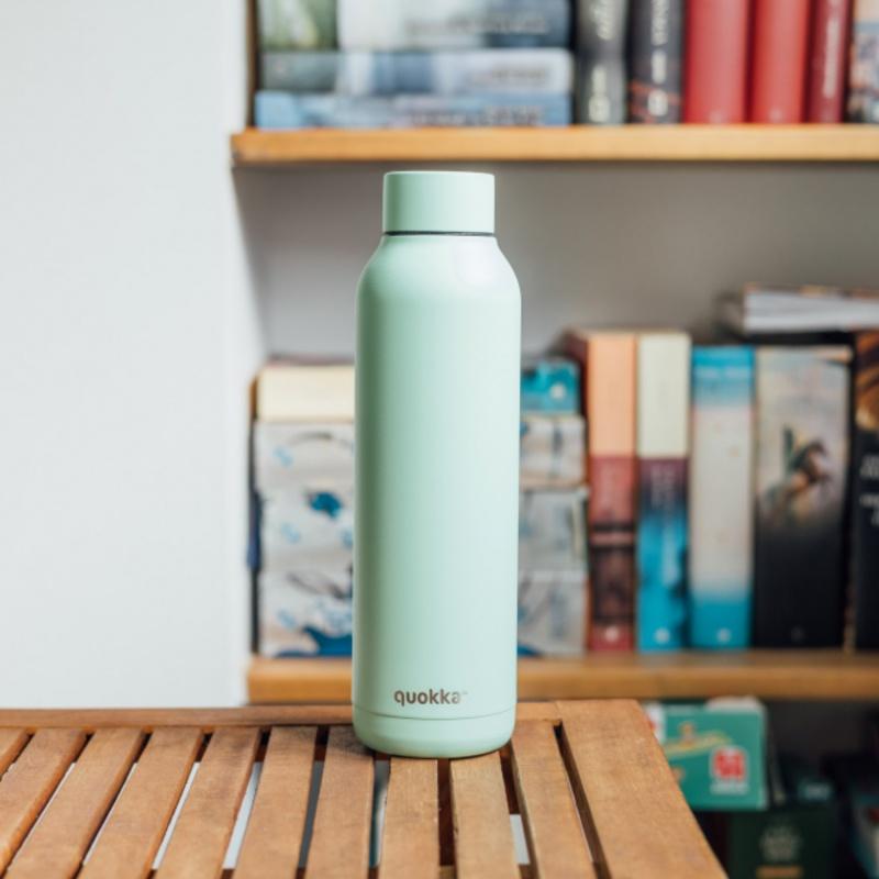 Quokka Solid, Nerezová fľaša / termoska Mint, 630ml, 12098 4