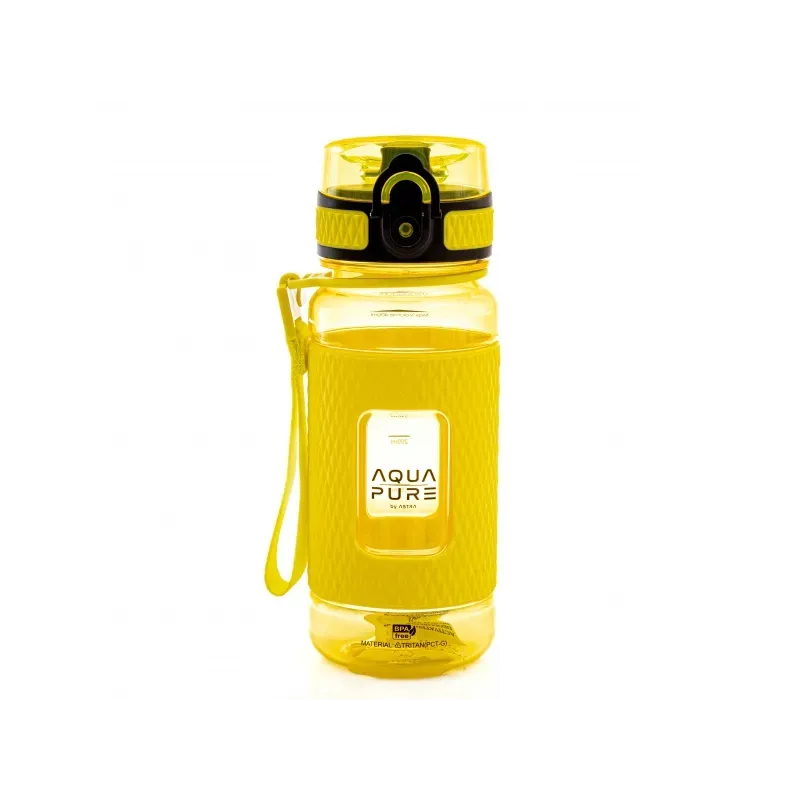 Zdravá fľaša AQUA PURE by ASTRA 400 ml - neon yellow, 511023009