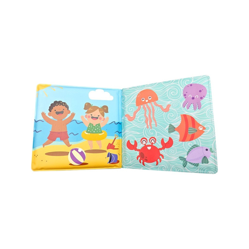 Prvá detská pískacia knižka do vody Akuku First Steps 5