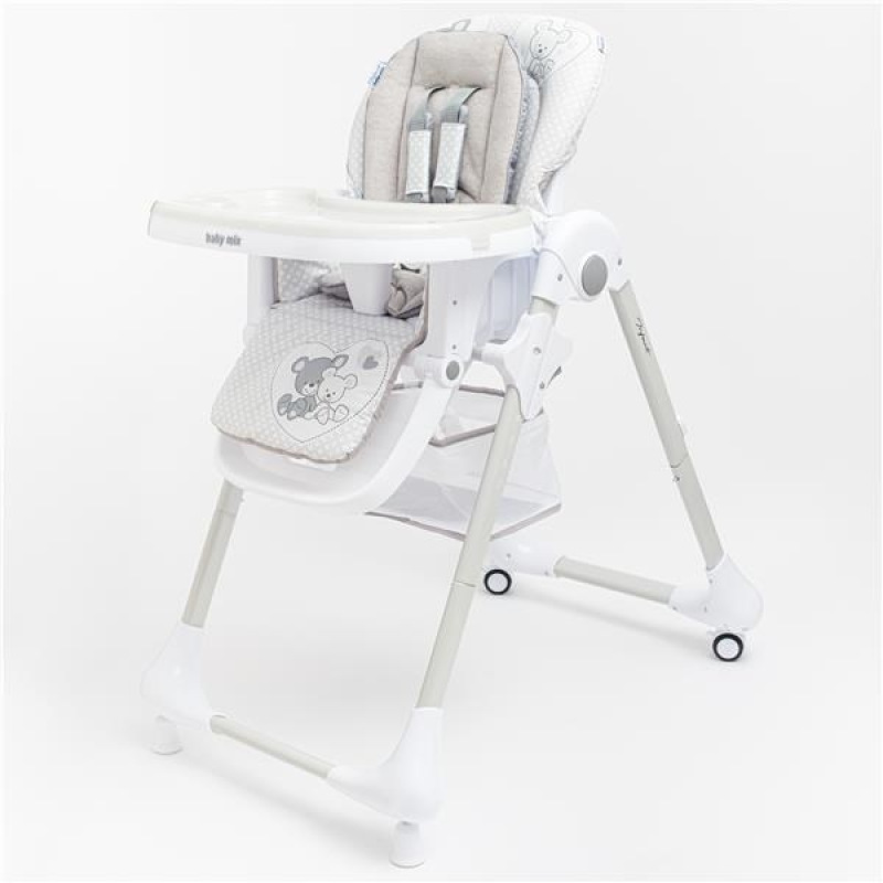 Jedálenská stolička Baby Mix Infant grey (poškodený obal)