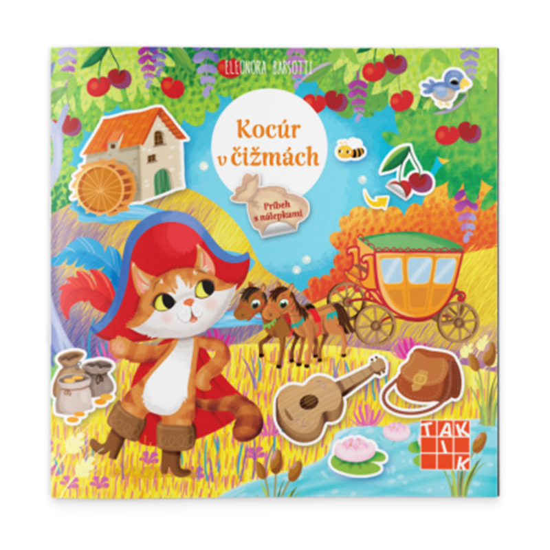 Kocúr v čižmách Príbeh s nálepkami