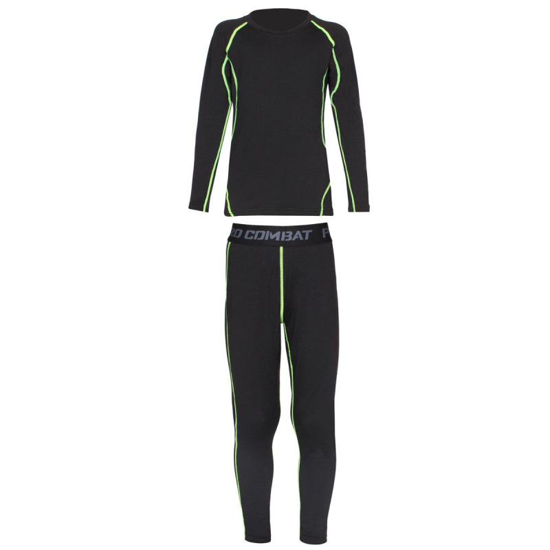 Kid Warm detská termo bielizeň zelená