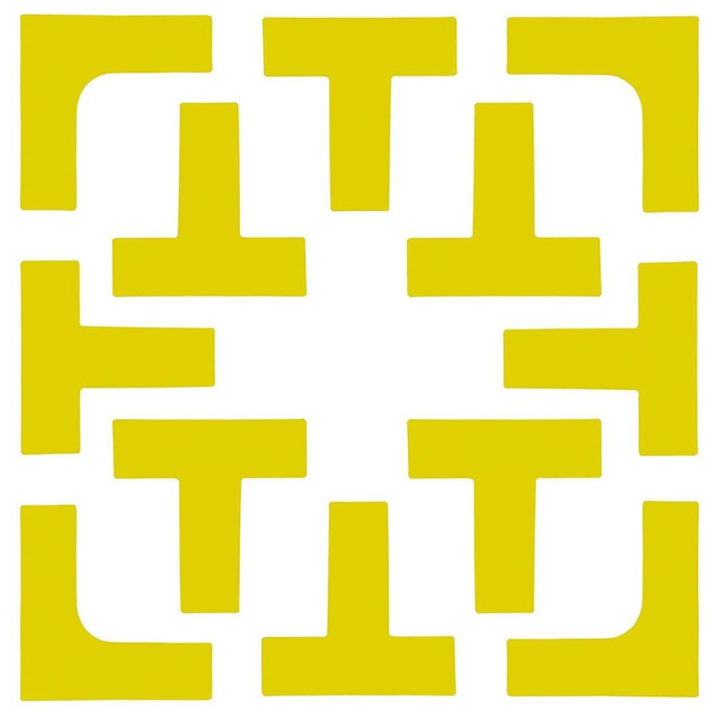 Court Marker Kit lajny na pickleball žltá 1