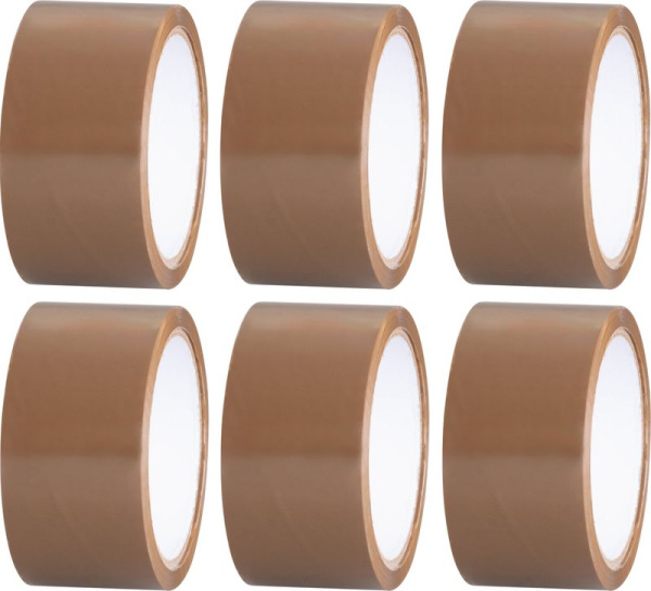 Páska Strend Pro, 48 mm, L-50 m, 40 µm, OPP, baliaca, lepiaca, hnedá, bal. 6 ks