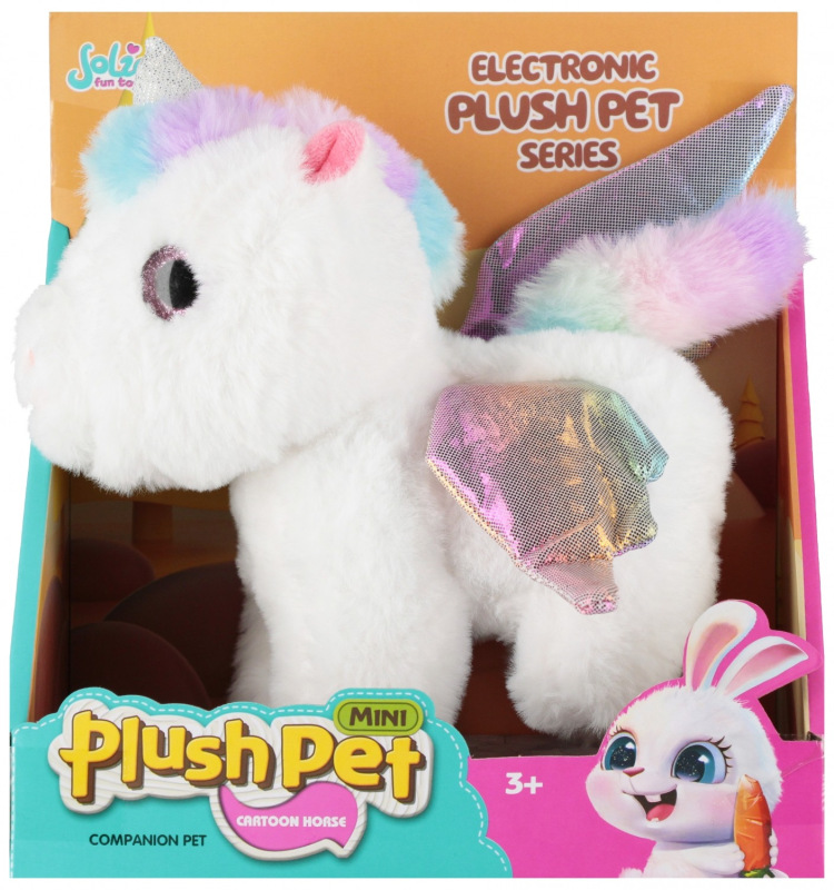 Elektronický plyšový jednorožec 1