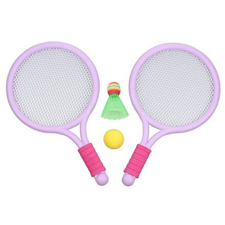 Racket Ball Games sada pálok s loptičkami fialová
