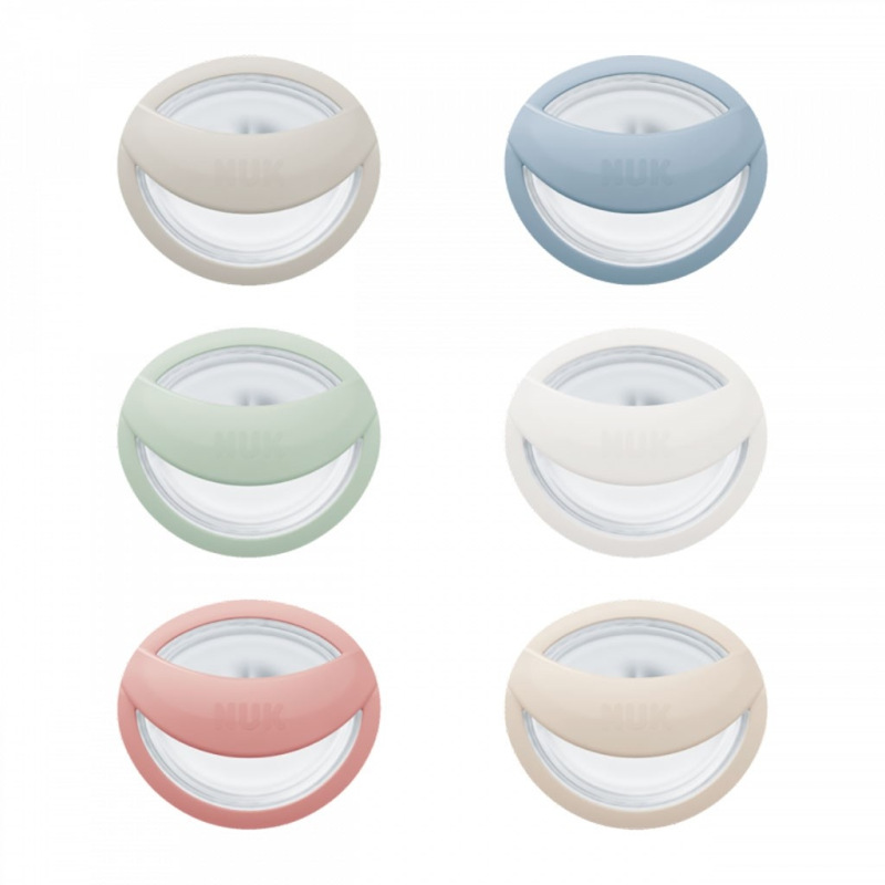 Dojčenský cumlík NUK MommyFeel 0-9m 2 ks zeleno biela 4