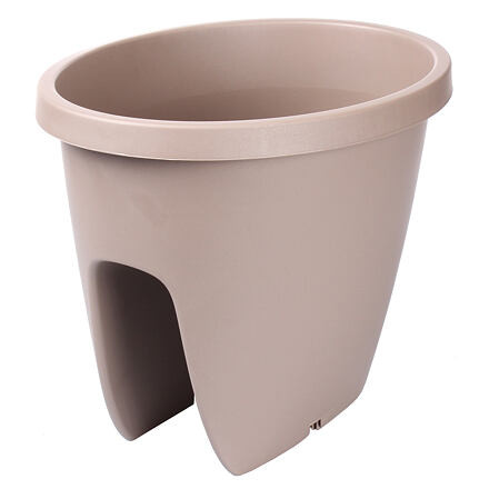 Balconia OVI balkónový kvetináč taupe
