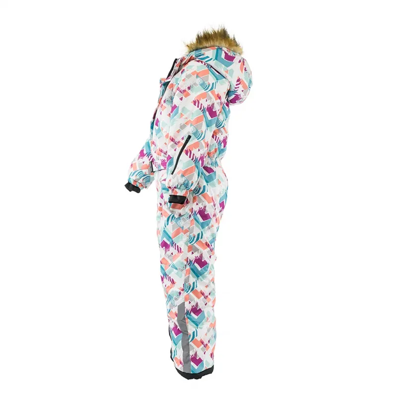 Zimná dievčenská lyžiarska kombinéza, Pidilidi, PD1099-03, ružová, veľ. 98