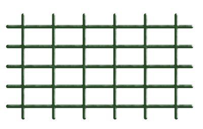 Mriežka Garden MEK6 145x72,5 cm, 4/4,7 mm, PVC/oceľ, oporná na kvety, zelená, záhradnícka