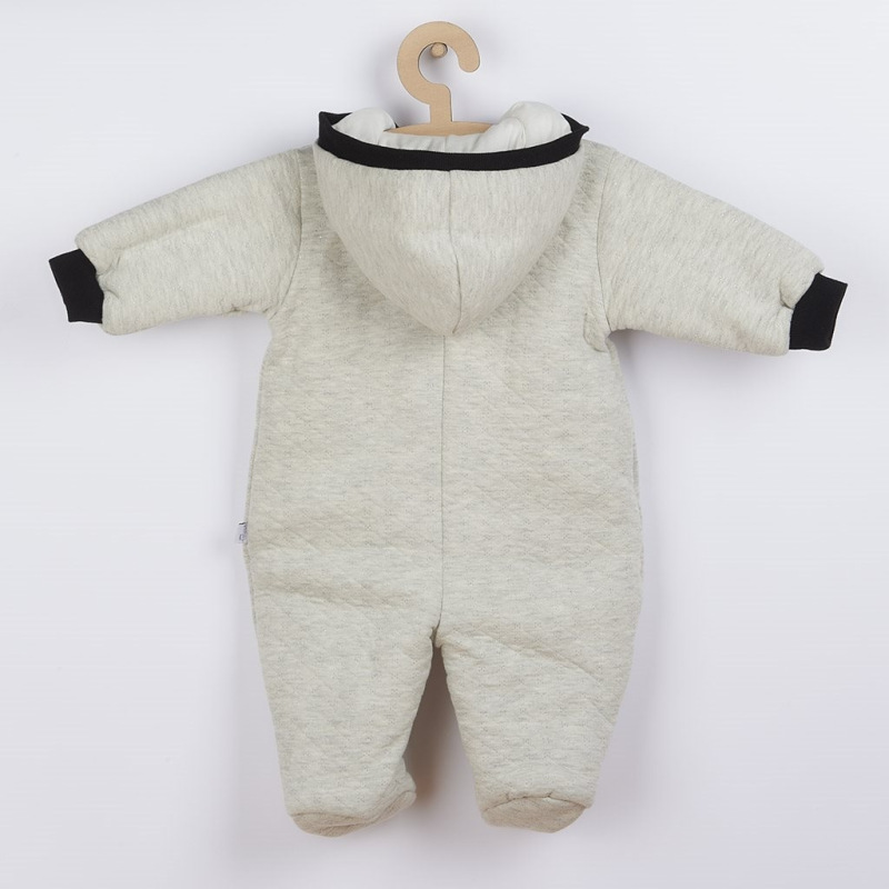 Zimná dojčenská kombinéza s kapucňou Koala Star Vibes ružová 62 (3-6m) 2