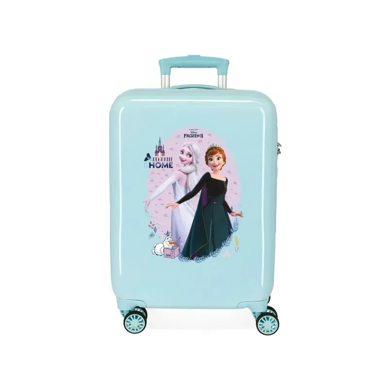 JOUMMA BAGS detský ABS cestovný kufor DISNEY FROZEN Arandelle, 55x38x20cm, 34L, 2241721