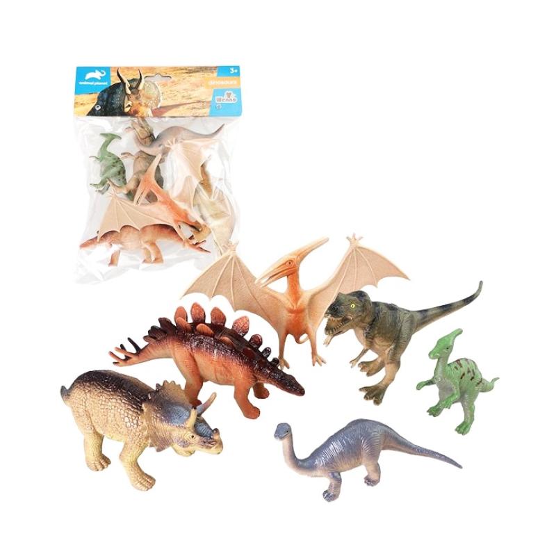 Zvieratká dinosaury -6 ks v balení