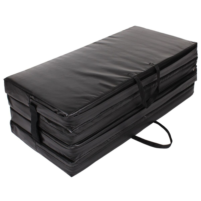 FoldMat 8 skladacia gymnastická žinienka čierna 1