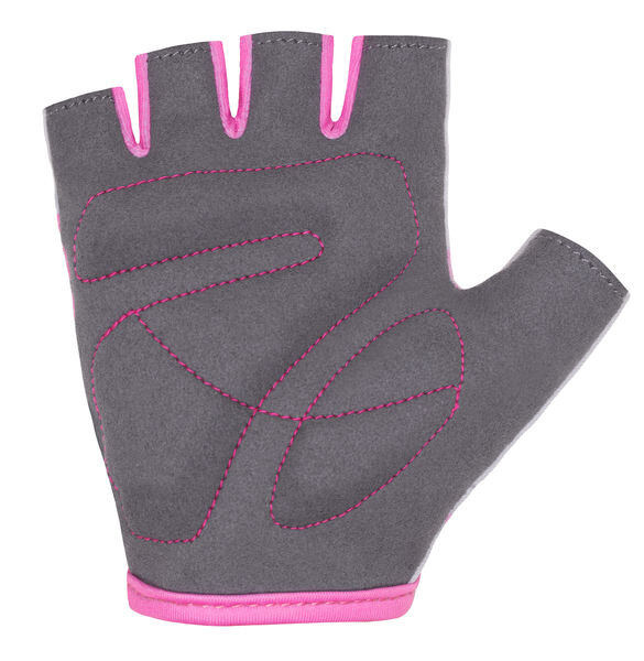 Tiny detské cyklistické rukavice biela-ružová 3