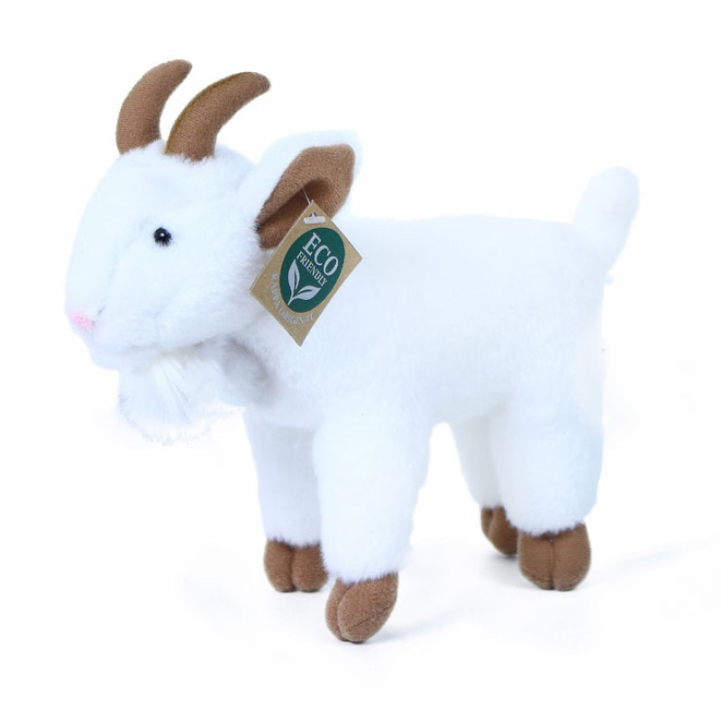 Plyšová koza stojaca