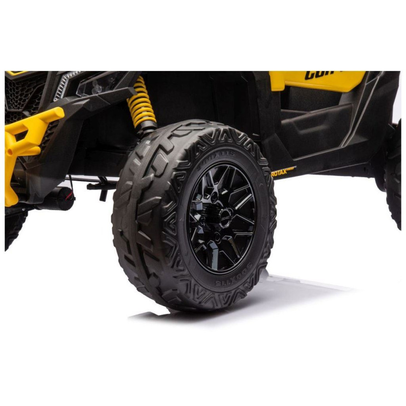 Elektrické autíčko Baby Mix Buggy 12V 4.5Ah žlté 4